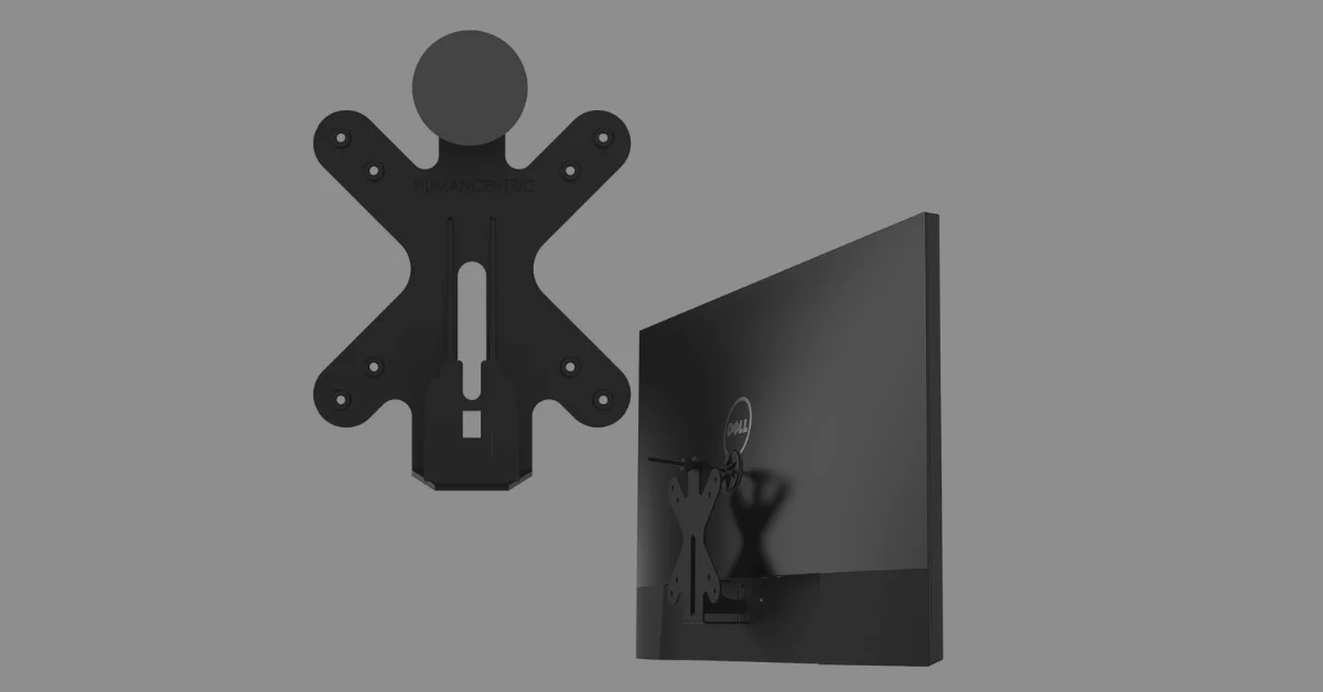 How to Adjust Dell Monitor Height - VESA Mount Compatible Dell Monitor